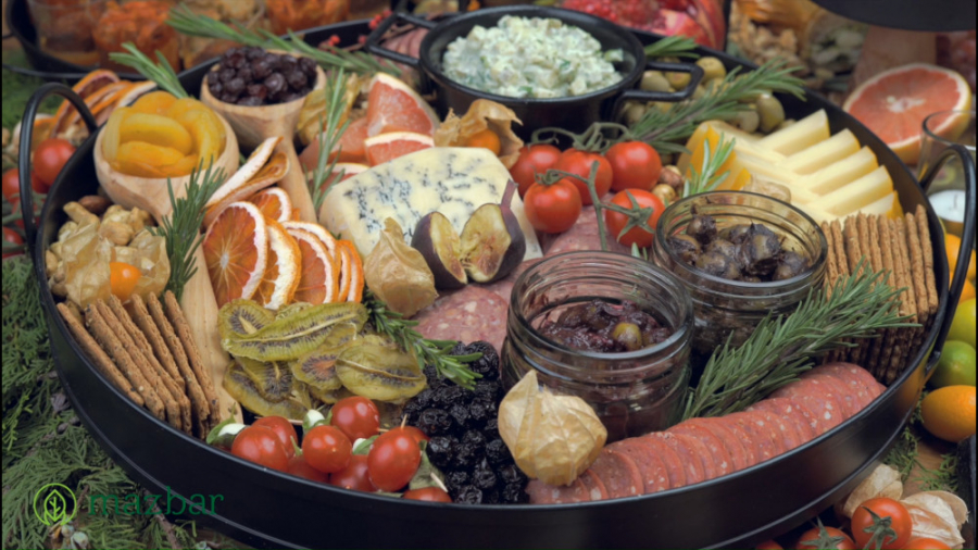 مزه و فینگر فود یه مهمونی چی ب...