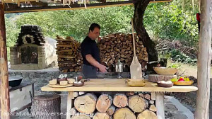 پختن مغز استخوان در طبیعت