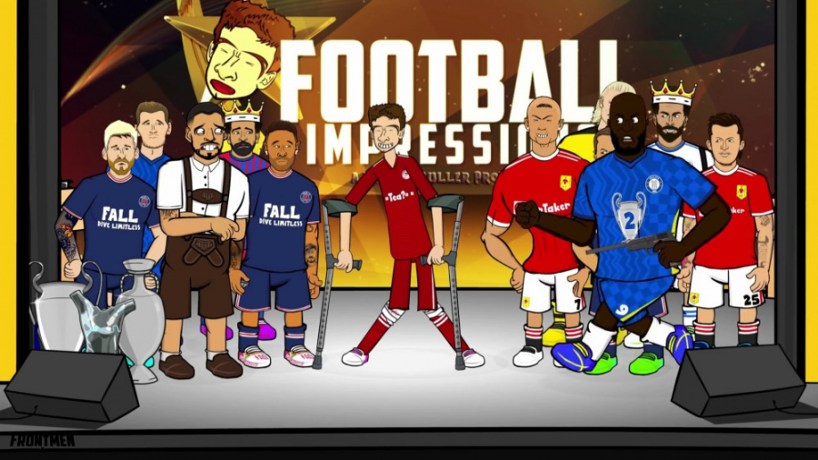 انیمیشن طنز تیم رونالدو مقابل...