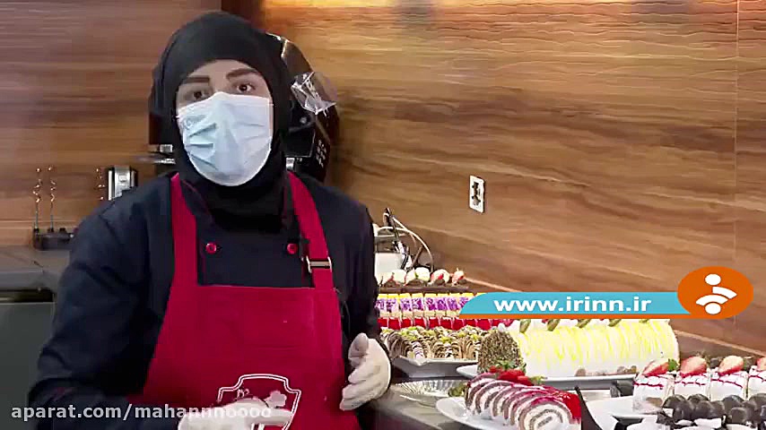 شیرینی و کیک پزی هنری که با خل...