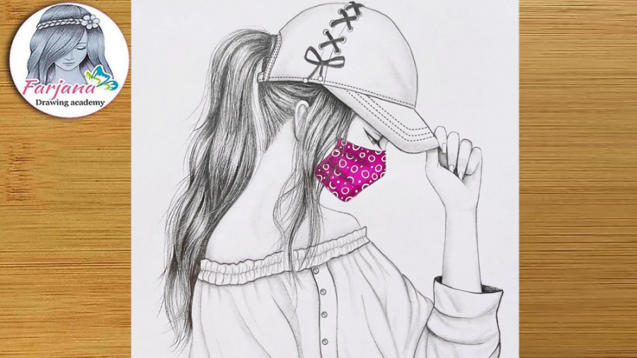 روشی آسان برای کشیدن دختری ماس...