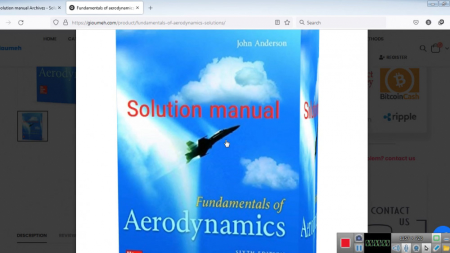 Fundamentals of aerodynamics john anderson 6th edition solutions manual pdf