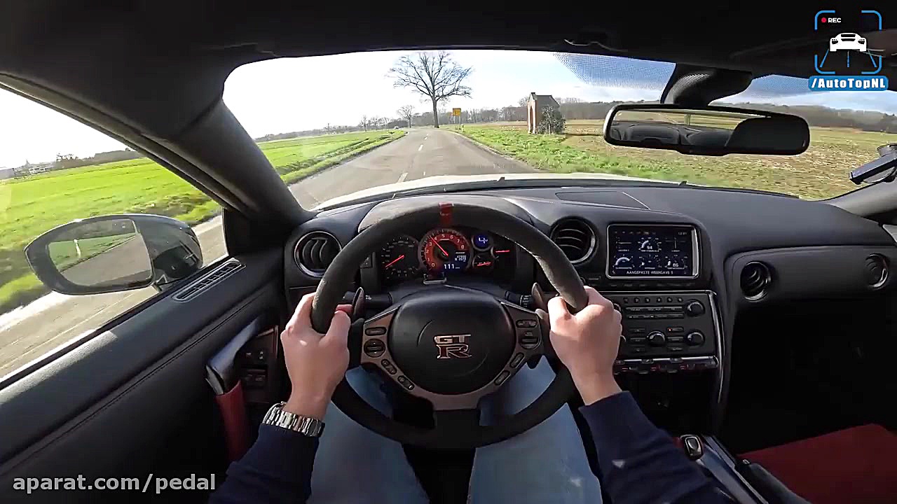 تست سرعت نیسان GT R نیسمو در ا...