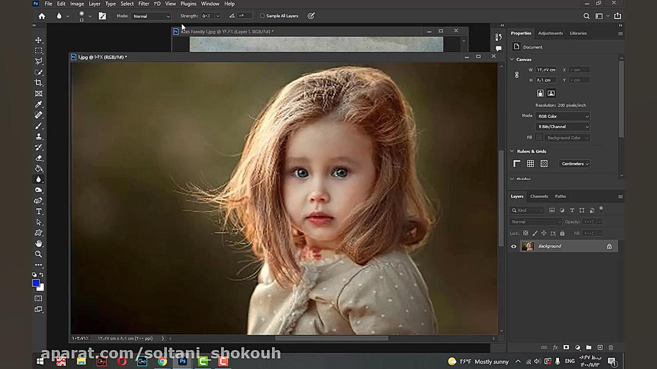 رتوش عکس قدیمی و پلاگین 2