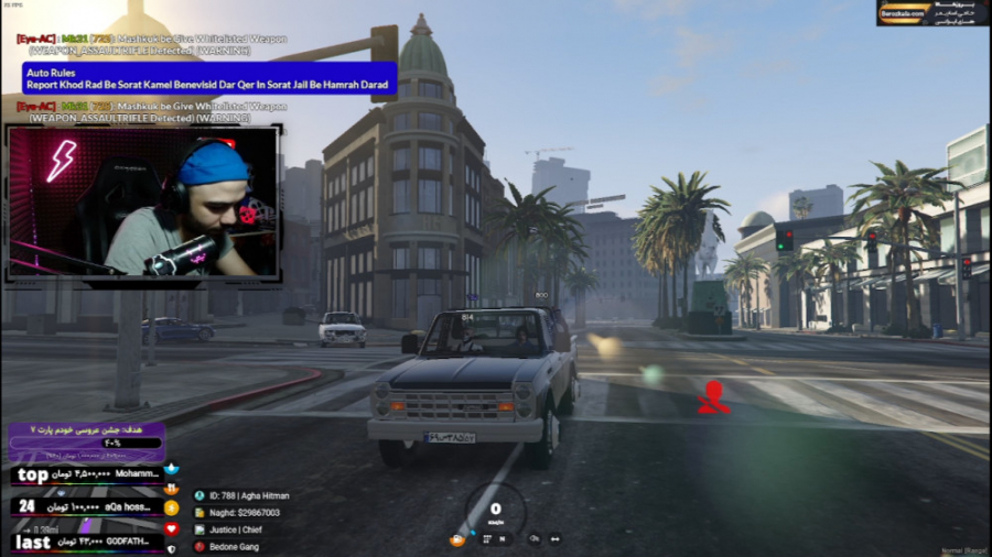 نیسان آبی تو جی تی ای وی