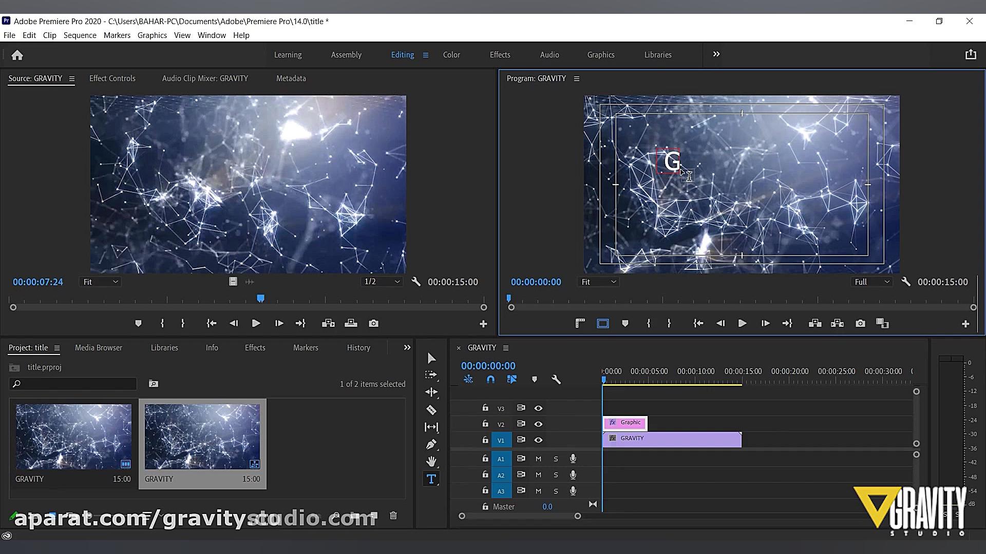 پخش فیلم در متن