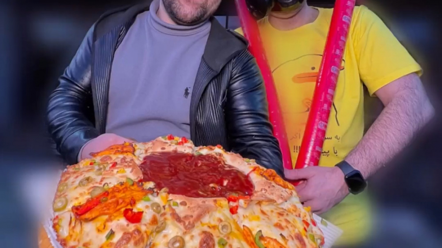 مرد ترین پیتزای طهرون