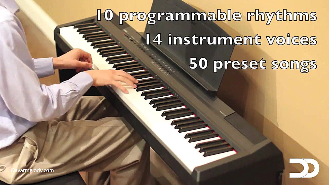 معرفی و تست پیانو دیجیتال یاما...