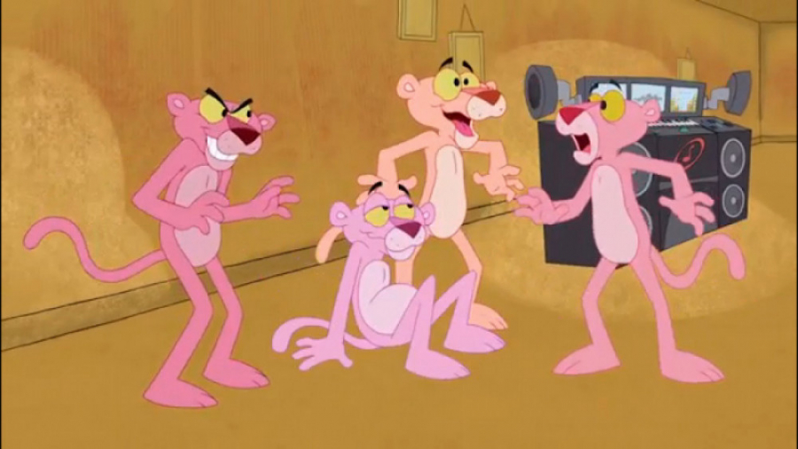 پلنگ صورتی کارتون پلنگ صورتی ا...