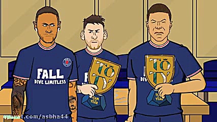 فیلم فوتبال کارتونی طنز