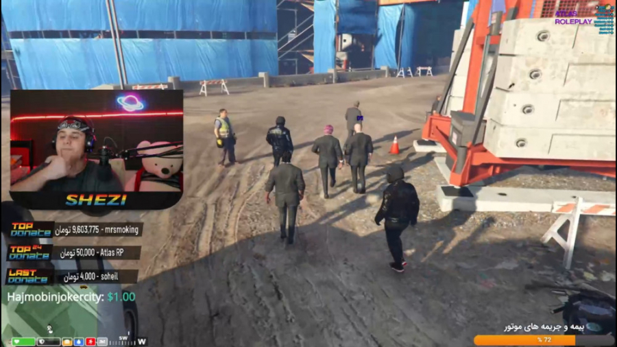 gta v آنلاین | رول پلی | شر خر...