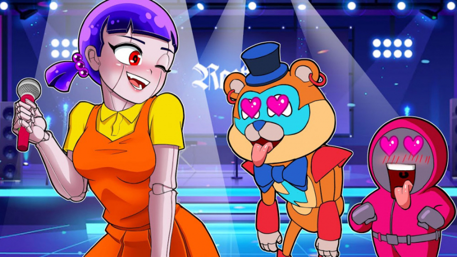 طنز کارتونی اسکوید گیم  فناف...