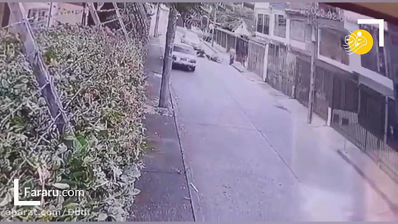 تنبیه شدن،،سارق گوشی،،ماشین از...