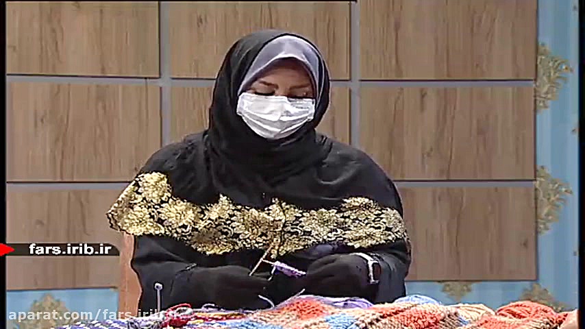 آموزش بافت &quot; پتو دو میل &...