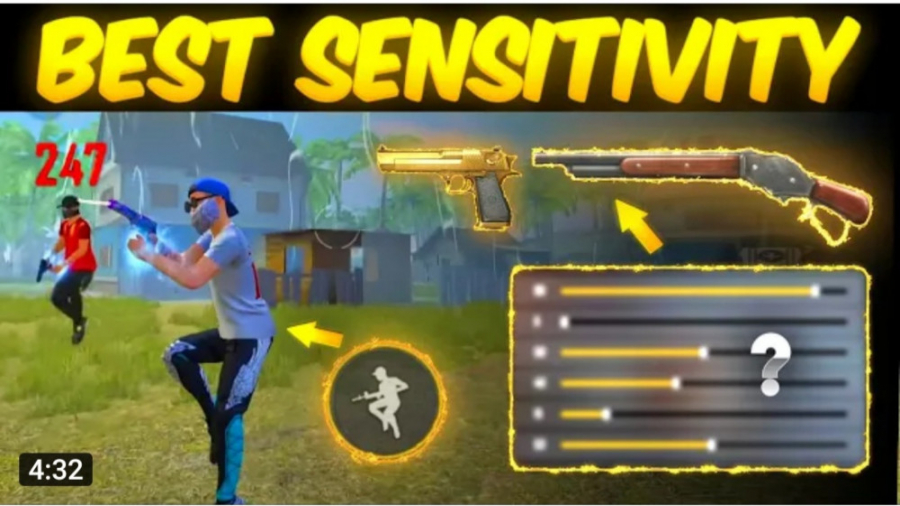 آموزش سنسویتی خفن فری فایر بهت...