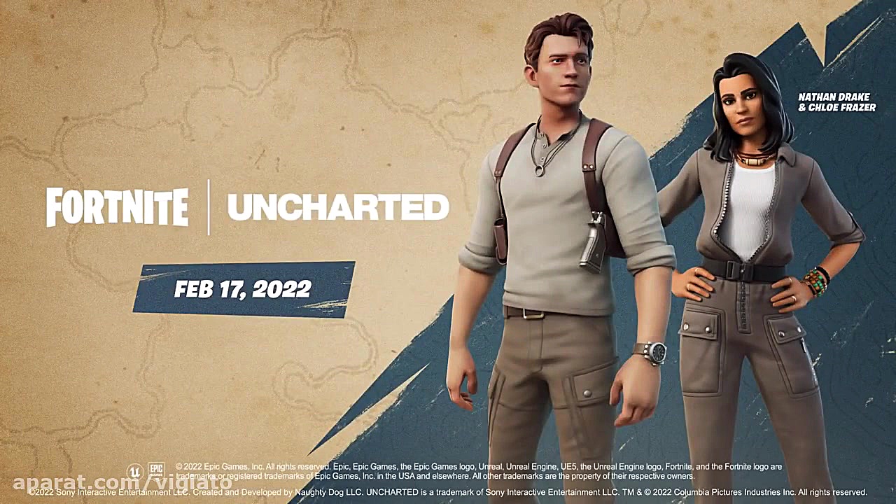 تریلر کراس‌اور فورتنایت و Unch...