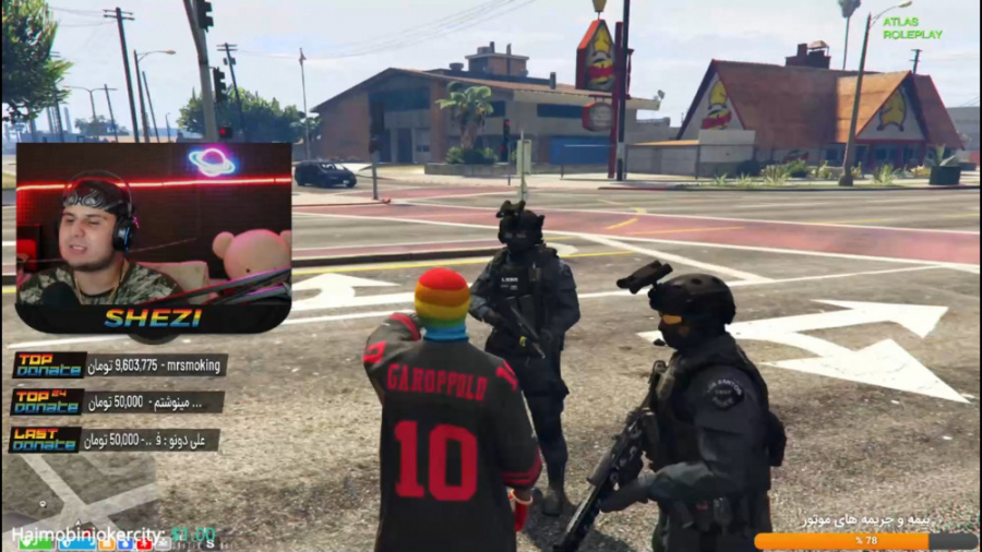 gta v آنلاین | رول پلی | پلیسا...