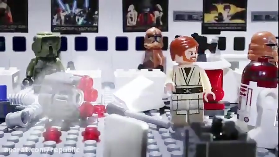 جدید ترین انیمیشن لگو جنگ ستارگان star wars 2016 زمان38ثانیه