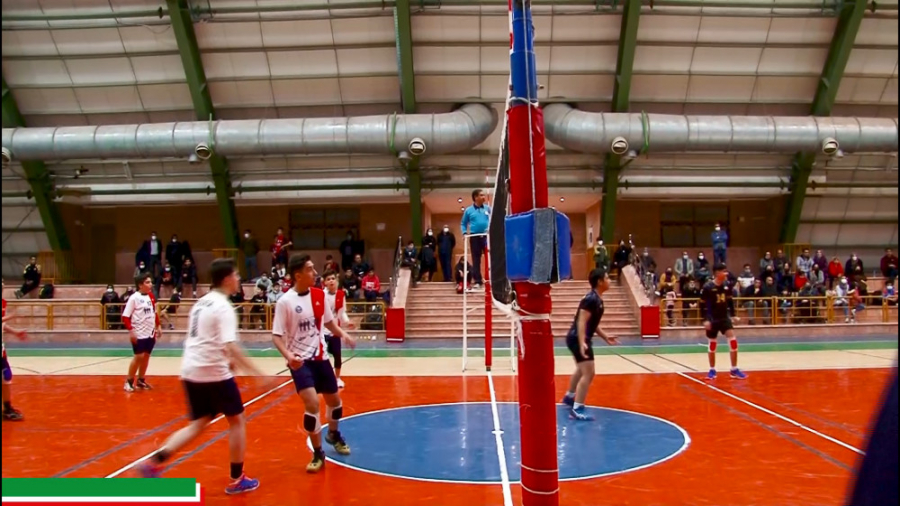 رقابت های والیبال پسران در جشن...