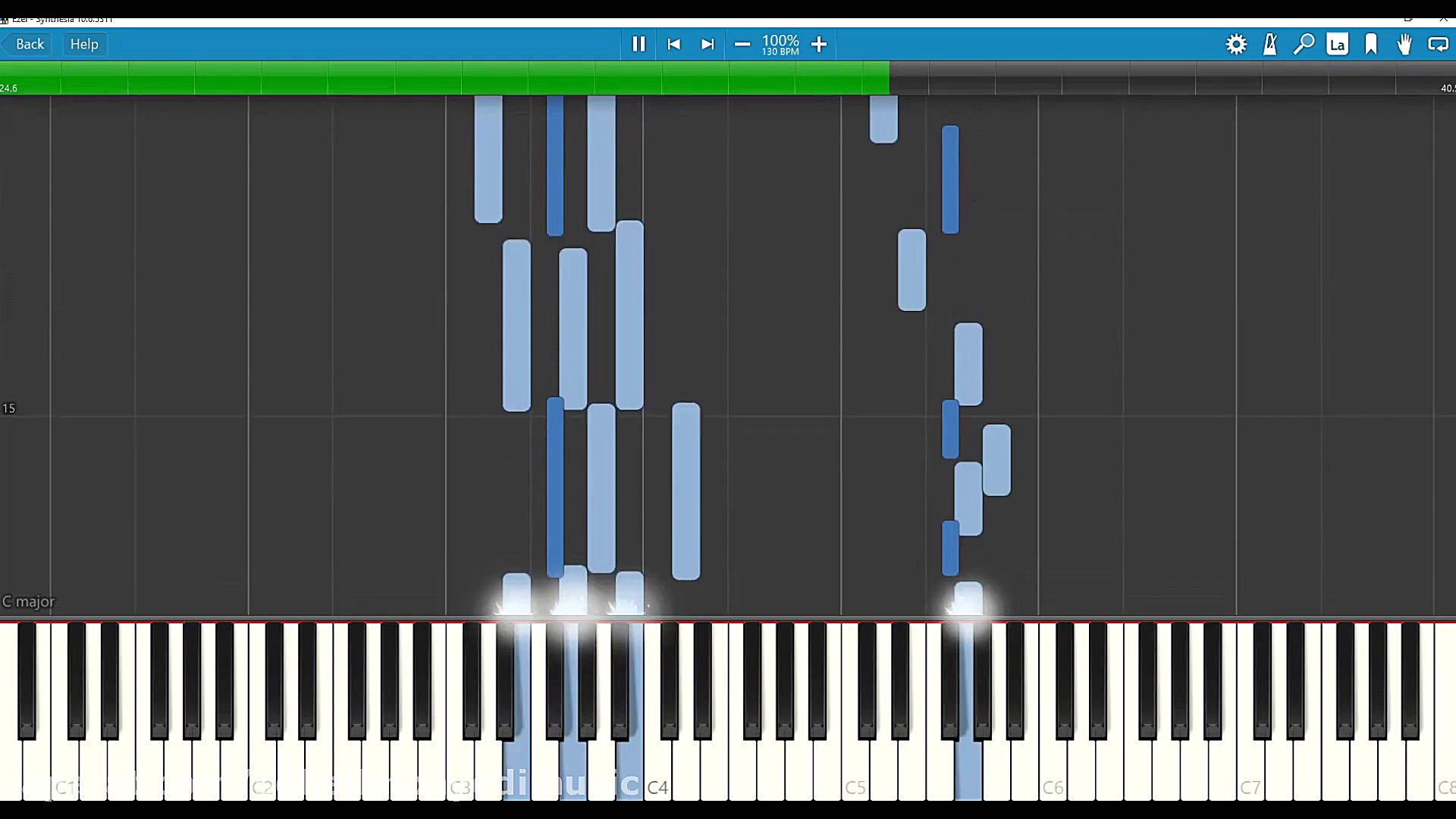 آموزش پیانو سریال ترکی ایزل