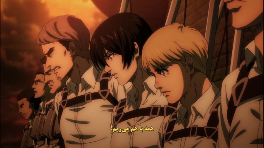 انیمه ی حمله به تایتان ها فصل...