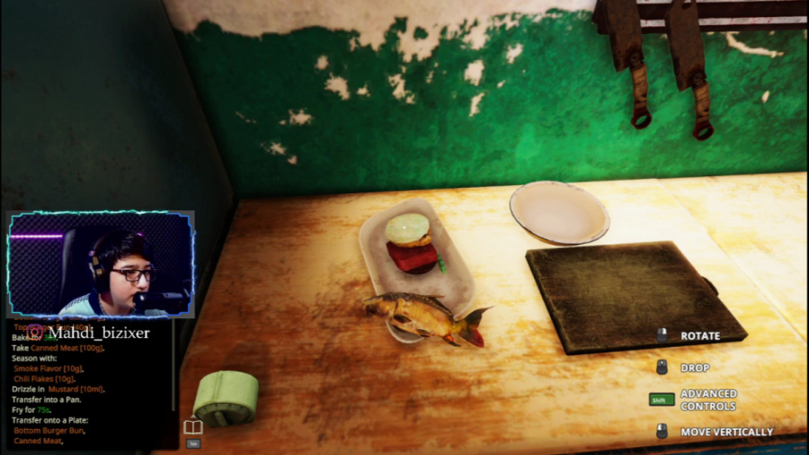 همبرگر کثیف در سگ پزی مهدی و گ...