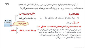 ریاضی نهم تدریس صفحه 99 قسمت 0...