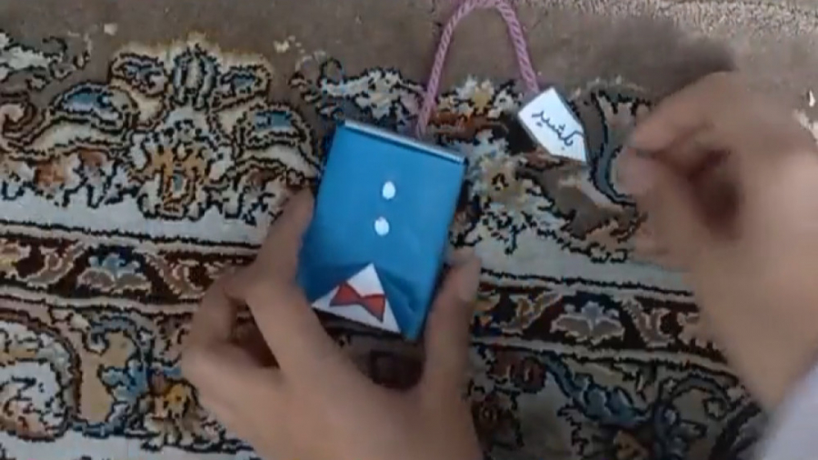 اموزش یک کاردستی قشنگ برای روز...