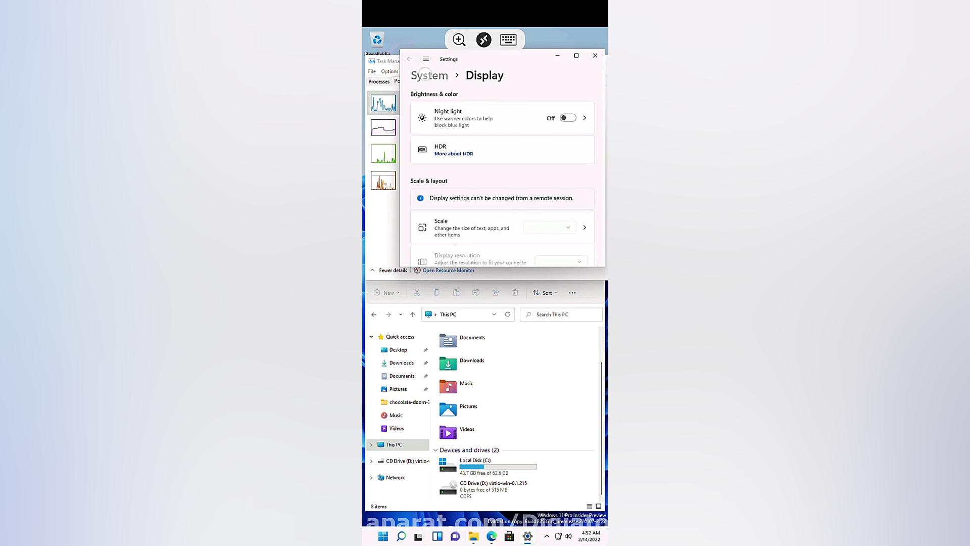 اجرای ویندوز 11 روی اندروید 13