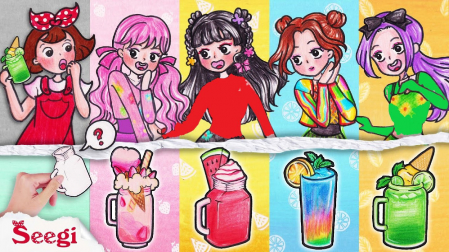 پرنسس باربی و ماشین نوشیدنی بل...