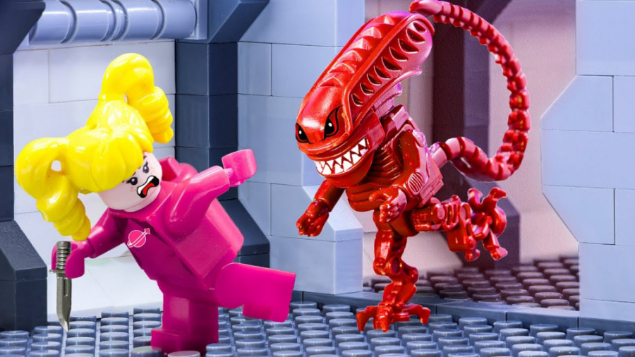 انیمیشن لگو  موجود فضایی