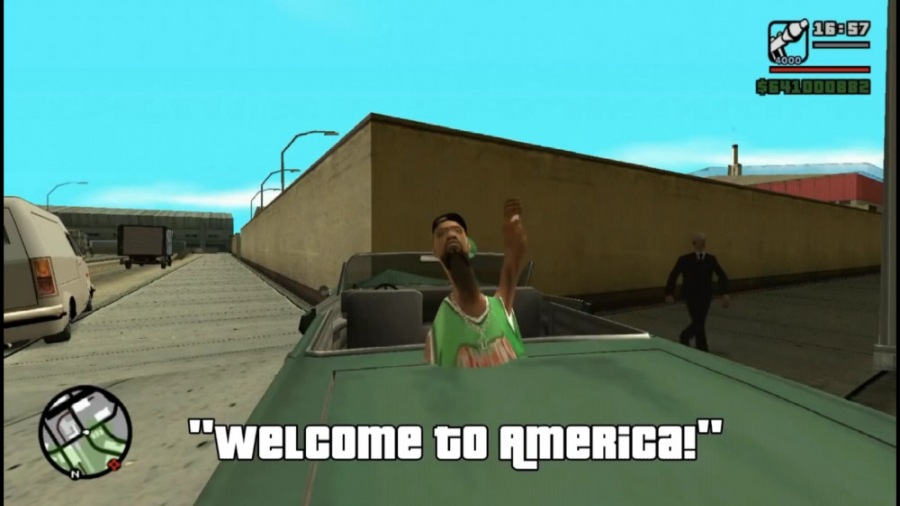 لحظات خنده دار GTA SA ... (( ل...