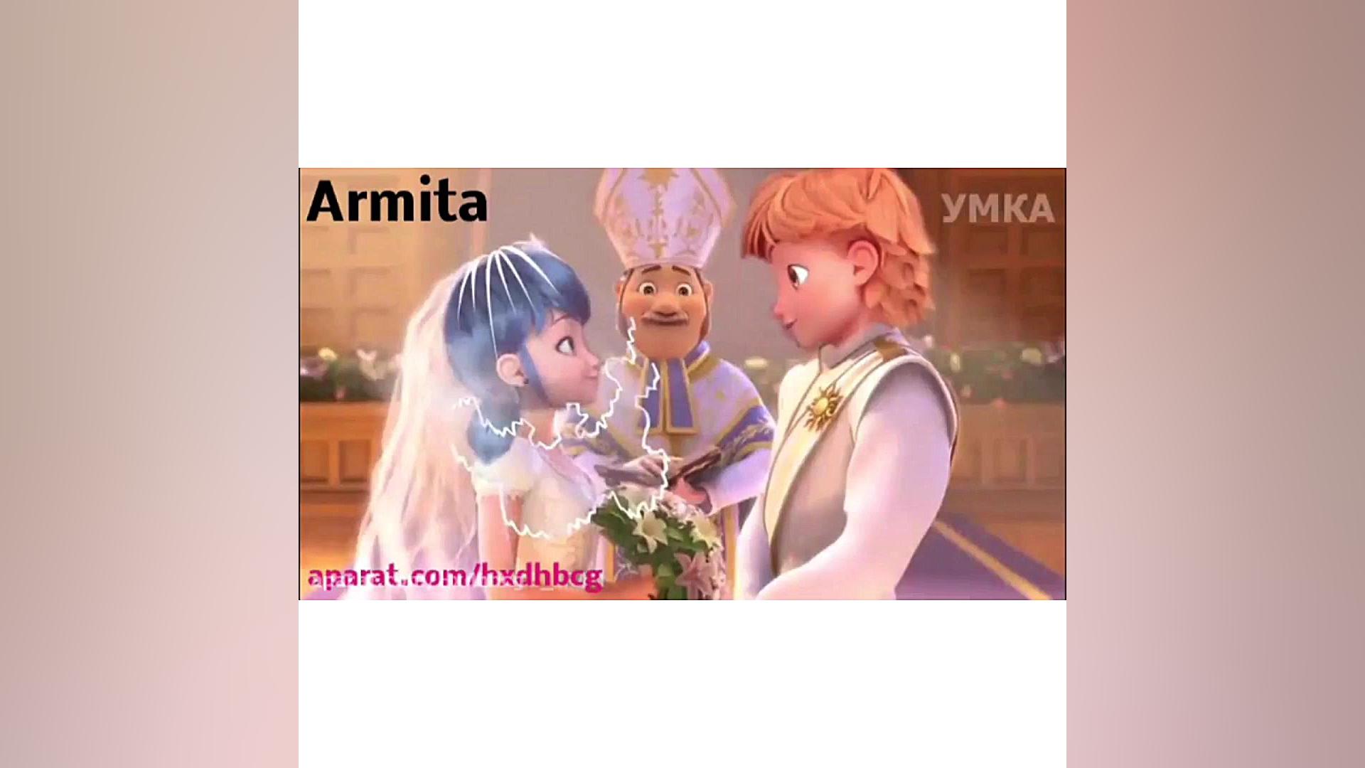 عشق ادرین و مرینت