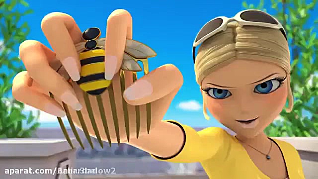 دختر کفشدوزکی و گربه سیاه