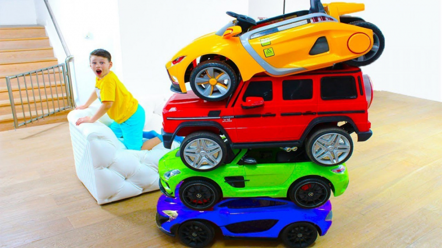 برنامه کودک آدریانا ، ماشین ها...