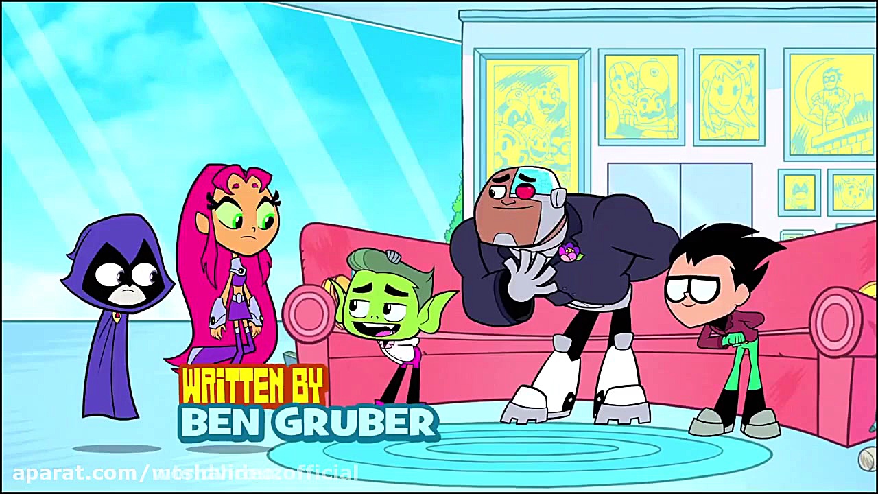 انیمیشن تایتان های نوجوان به پ...