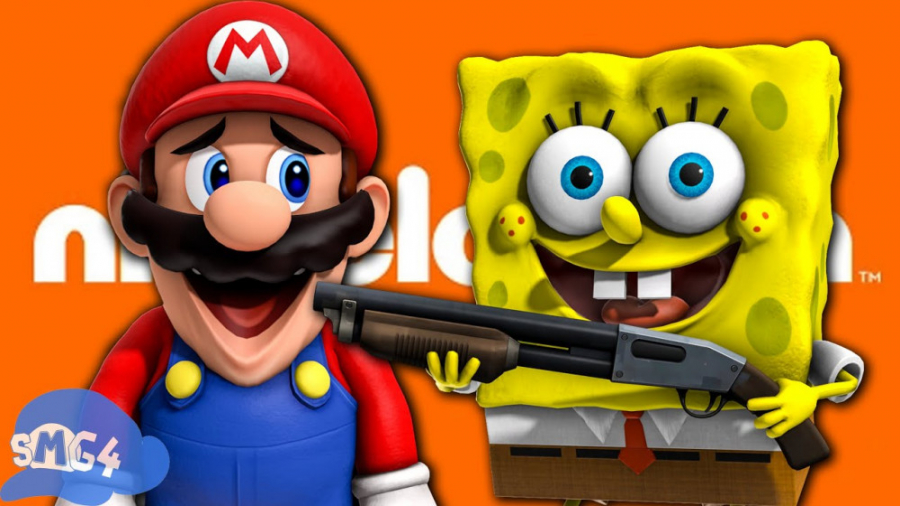 کمدی کارتونی ماریو در باب اسفن...