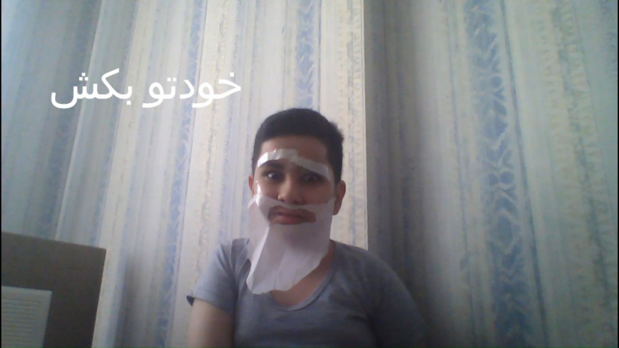 جون دل و نقاشی کشیدن!ریش جون د...