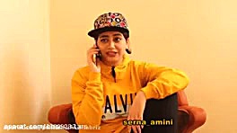 سرنا‌وقتی‌فیلم‌ترسناک‌می‌بینه