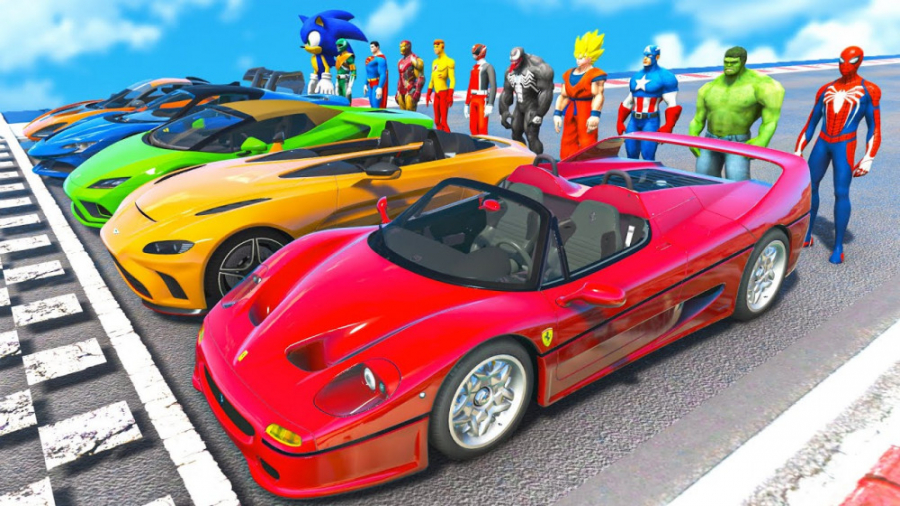 مرد عنکبوتی و ابر قهرمانها در...