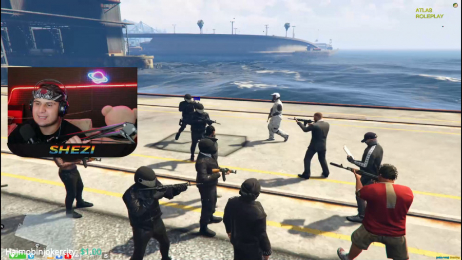 gta v آنلاین | رول پلی | خفن ت...