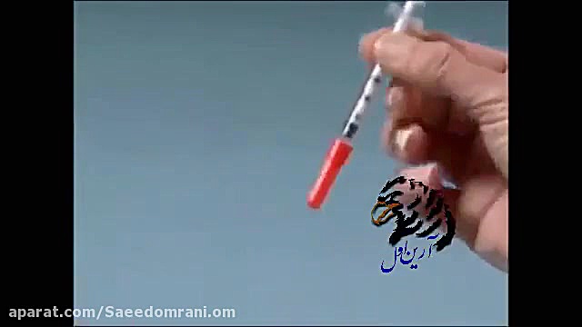 اموزش امپول زدن به شکم