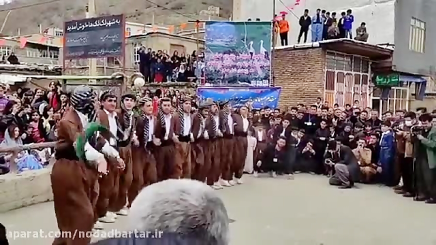 فیلم رقص مردم مریوان برای بازگ...