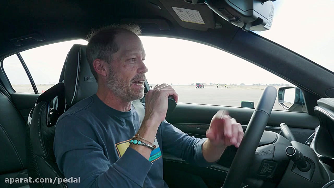 درگ شورولت کوروت C8 با کادیلاک...