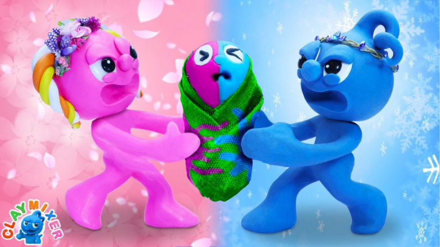 کارتون خمیری ، دختر زمستانی و...