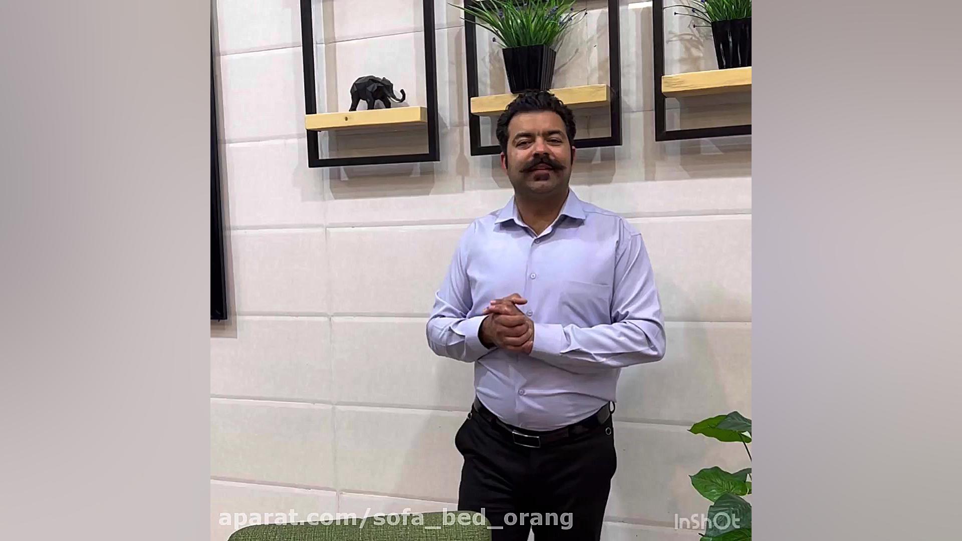 سرویس مبل تخت خوابشو اورنگ سرو...