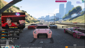 gta v آنلاین | رول پلی | مسابق...