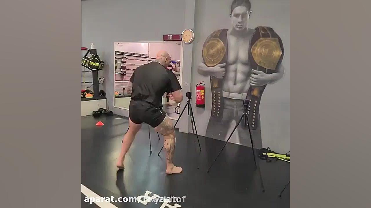 تمرینات مارتین فورد برای مبارز...