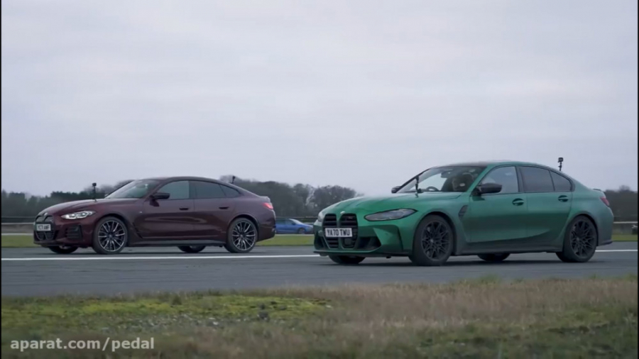 درگ ب ام و i4 الکتریکی و M3