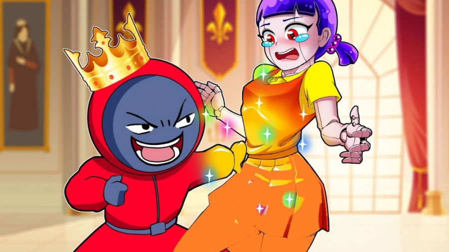 کمدی کارتونی بازی مرکب  هاگی و...